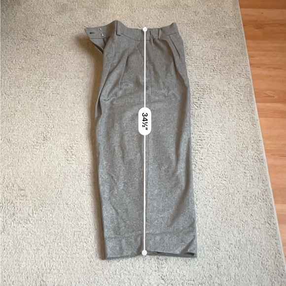 COS Wool-Blend Wide-Leg Trousers - Size 2 - Picture 5 of 9